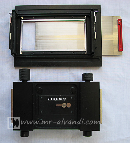 6x12 roll film back-back view