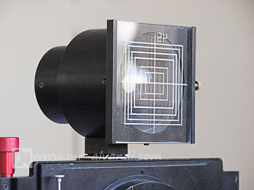 optical viewfinder and 4x5in mask